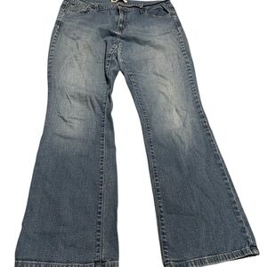 Levis 515 Womens Blue Denim Medium Wash Bootcut Jeans 14m